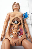 Medical Robot 66" Birth Simulator Manikin by Gaumard, Full Size Woman w/ Baby