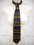 Vintage Authentic Montreal Police Service Necktie, 100% Silk, SPVM Service de Police de la Ville de Montréal