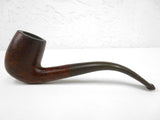 Vintage Estate Tobacco Pipe Signed Hilson Flair from Belgium, 16" Long and Curved, 2" Tall Bowl, No 18