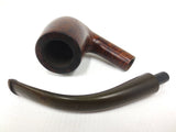 Vintage Estate Tobacco Pipe Signed Hilson Flair from Belgium, 16" Long and Curved, 2" Tall Bowl, No 18