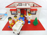 Vintage 1978 Lego Hospital & Family Set #231, Complete Build, Hospital Splits Open, With Manual