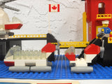 Vintage 1977 Lego Canadian Coast Guards Station Tower & Sea Vehicles from Playset #575, Complete Build with Manual