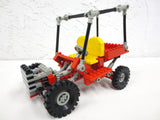 Vintage 1981 Lego Legoland Red Technic Dune Buggy 8845 Car Vehicule, Suspension, Red and Yellow