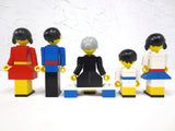 Vintage 1970's Lego Homemaker Family Playset #200, Complete, Articulated, Boy, Girl, Man, Woman, Grandmother on a Bench