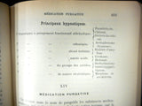Antique 1908 Medical Book Pharmacological Therapy by Richaud, Properties of Medication, Analgesics, Antiemetic, Antipyretic, Paris, France
