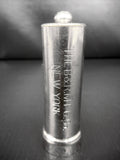 Vintage 1940's Screw Dime Pocket Bank signed B&R MFG Co., Silver Cylinder, March of Dimes, President Roosevelt, War on Polio