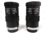Lot of 2 Vintage Avenir Camera CCTV Lens Zoom 6-15 mm, F1.4, 1/3" CS Mount, NOS New Old Stock, Never Used, Japan, Surveillance Camera