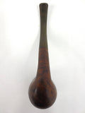 Vintage Estate Tobacco Pipe Signed Hilson Flair from Belgium, 16" Long and Curved, 2" Tall Bowl, No 18