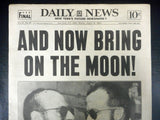 1965 New York Daily News Newspaper, Bring On The Moon Vol. 47 No 56, Apollo Astronauts Conrad and Cooper 8 Days Orbit Around the Earth