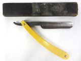 Antique Barber Straight Razor 9 1/2" Keen Shaver by Geo. W. Korn, Little Valley, New York, With Box