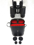 Vintage Carl Wetzlar Marine Binoculars 7X50, 372ft at 1000yds, Coated & Lumenized, Leather Case and 4 Lens Caps