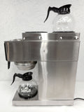 Vintage 1985 Bunn Pour-Omatic Stainless Coffee Maker Machine 3 Warmers, Retro Delicatessen Diner Restaurant Coffee Machine, Ready to Use