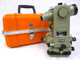 Pentax Geotect GT-4B Surveyor Level Transit Theodolite with Hard Case, 28X Scope, 20" Glass Circle, All Metal Body, Made in Japan