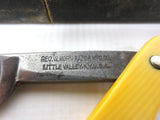 Antique Barber Straight Razor 9 1/2" Keen Shaver by Geo. W. Korn, Little Valley, New York, With Box