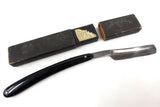 Antique H Boker Solingen Barber Straight Razor 9 1/2", King Cutter Model, Original Box