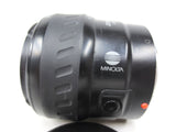 Vintage Minolta AF Zoom Xi Lens A mount, 28-80mm f/4(22)-5.6, 0.8m/2.6ft, With Front Protective Cap