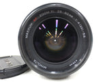 Vintage Minolta AF Zoom Xi Lens A mount, 28-80mm f/4(22)-5.6, 0.8m/2.6ft, With Front Protective Cap