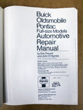 Vintage 1970 to 1990 Buick Oldsmobile Pontiac, Haynes Garage Repair Manual