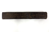 Antique George Johnson Sheffield England Straight Razor Box, Barber Razor Collector's Box, Horse Rider Emblem