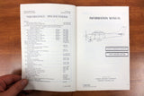 Vintage 1979 Cessna Airplane Pilots' Manual, Cessna Hawk XP Model R172K, 200 pages, Illustrated