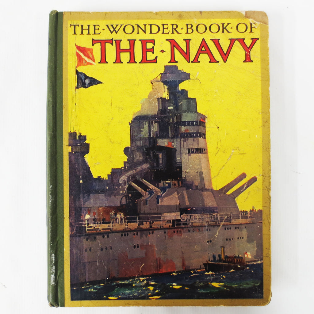 1920's Wonder Book of the Navy Military Army 300 Illustrations & Photos, Golding