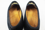 Rare Tricker's Loafer Shoes Freemason Masonic, Black Velour, London England Size 10.5