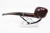 Vintage Estate Tobacco Pipe 5 3/4" Straight, Dr Thomas Special, Red Wood 6 Sides