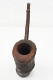 Vintage Ropp France Rustic Estate Tobacco Pipe 3 3/4" Tall Wood Bowl, Stands