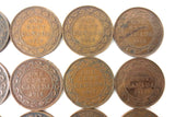 25 Coins Collection Lot of One 1 Cent Canada Coins 1912 1913 1916 1917 1918 1919