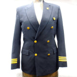 Royal Canadian Air Force RCAF Army Pilot Cadet Men's Jacket 41R, Stripes & Pins