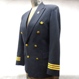 Royal Canadian Air Force RCAF Army Pilot Cadet Men's Jacket 41R, Stripes & Pins