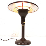 Vintage Mid Century Drafting Lamp Signed Wheeler Sight Light, Flying Saucer UFO