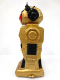 Vintage 1984 Atomic Robot by New Bright, Smokes Talks Walks, Magic Mike Model B