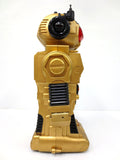 Vintage 1984 Atomic Robot by New Bright, Smokes Talks Walks, Magic Mike Model B