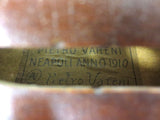 Antique Violin Signed Pietro Vareni Neapoli Anno 1910, Made in France, Bow, Case